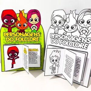 LUVA LIVRO PERSONAGENS DO FOLCLORE