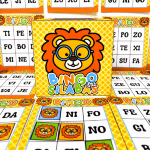 BINGO SÍLABAS SIMPLES (alfabetização, jogos)
