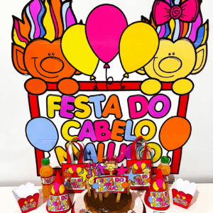KIT FESTA DO CABELO MALUCO (dia das crianças, semana das crianças, volta às aulas, férias, colônia de férias)