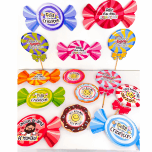 LEMBRANCINHA PRATINHO DE GULOSEIMAS  (dia das crianças, semana das crianças)