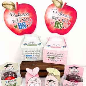 KIT DIA DOS PROFESSORES CORUJINHA (dia do professor)