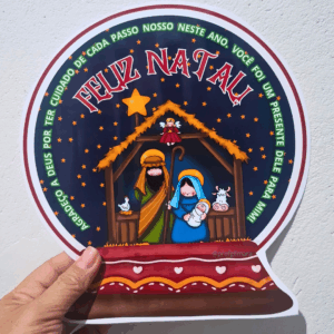 LEMBRANCINHA DE NATAL GLOBO DE GULOSEIMAS (natal, férias)