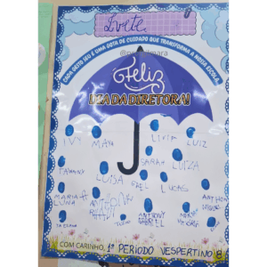 CARTAZ COLABORATIVO DIA DA DIRETORA GOTINHAS DIGITAIS