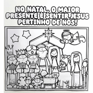 CARTAZ COLABORATIVO NATAL CRISTÃO