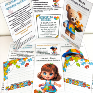 FOLDER AUTISMO (2 de abril, peças que se encaixam)