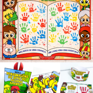 KIT 3 DIA DO LIVRO INFANTIL (18 de abril)