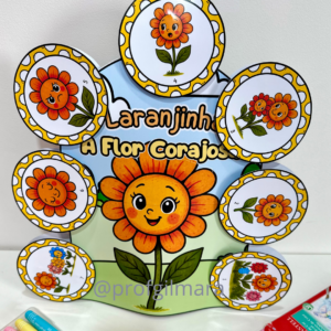 LARANJINHA, A FLOR CORAJOSA (MAIO LARANJA)