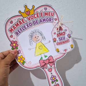KIT DE CARTÕES ESPELHOS(MAMÃE , VOVÓ, MADASTRA E TITIA)