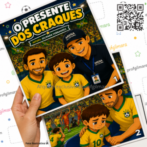 HISTÓRIA O PRESENTE DOS CRAQUES (Futebol, copa, emoções, sentimentos)