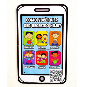 CELULAR DA ACOLHIDA (volta às aulas, fila dos cumprimentos, saudações da turma)