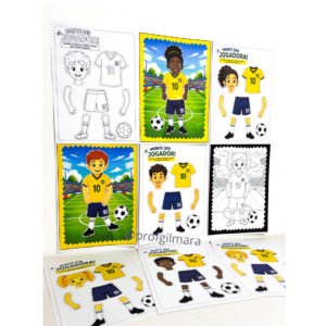 MONTE O SEU JOGADOR(COPA, FUTEBOL, OLIMPÍADAS)