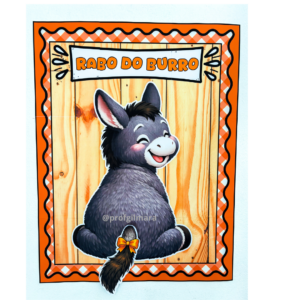 RABO DO BURRO(junino, junina, arraiá)