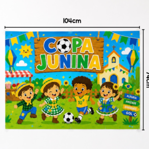 PAINEL PÔSTER COPA JUNINA