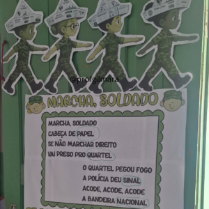 CARTAZ MARCHA SOLDADO