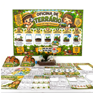 OFICINA DE TERRÁRIO (meio ambiente, dia da árvore, natureza)