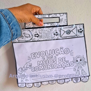 FLIPBOOK EVOLUÇÃO DOS MEIOS DE COMUNICAÇÃO