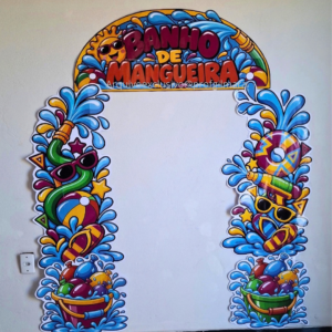 PAINEL CENÁRIO BANHO DE MANGUEIRA